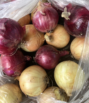 Mixed Red & Yellow Onions